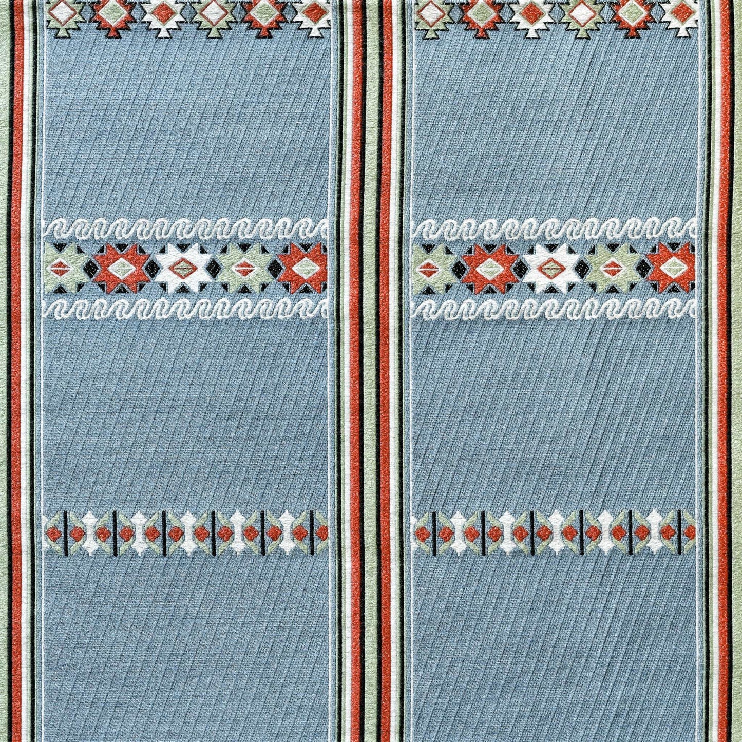 Wicklewood Original Lilly Indigo Fabric - 1m.