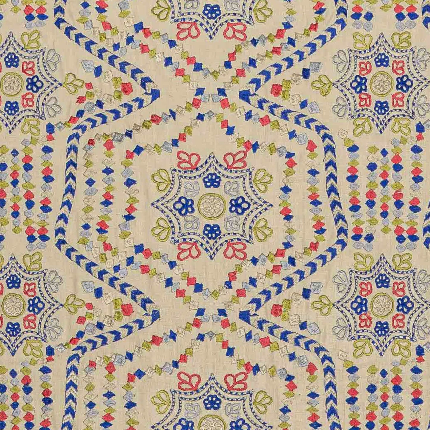 Wicklewood Original Star Cream Fabric - 1m.