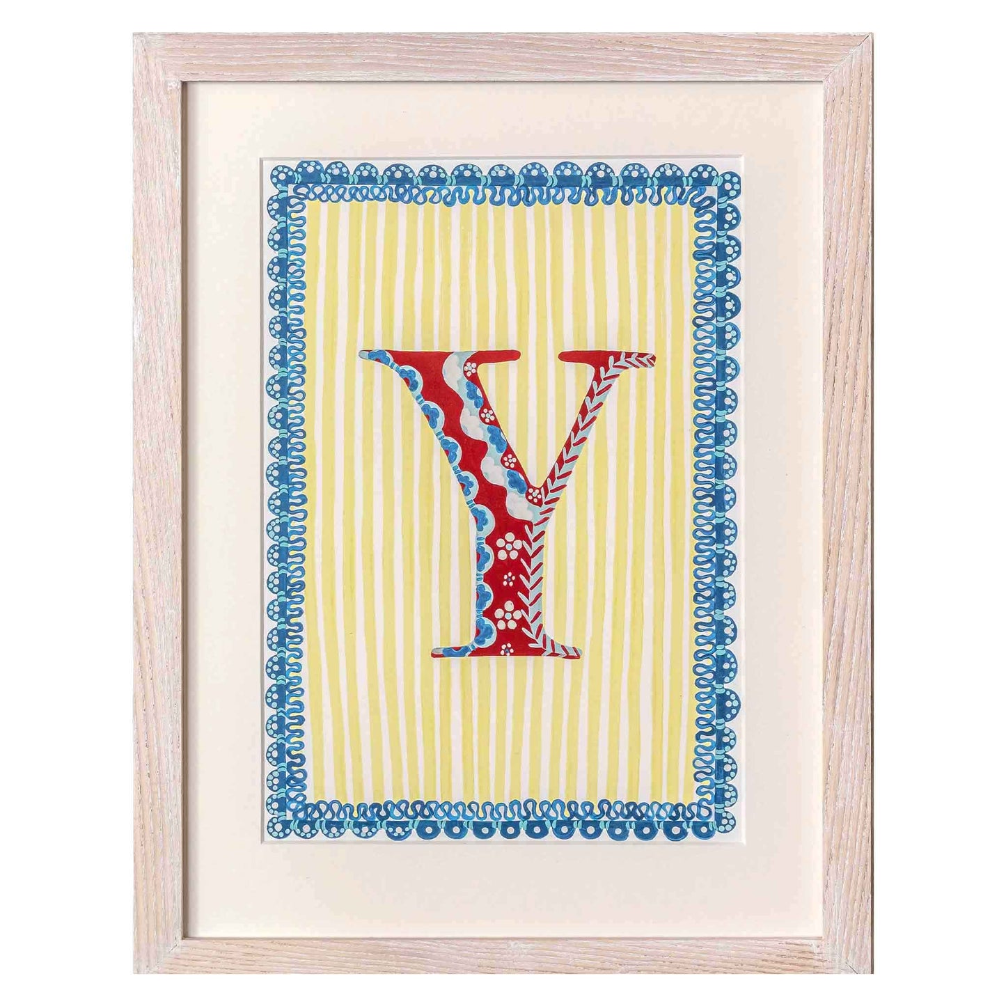 wicklewood natasha hulse handpainted letter