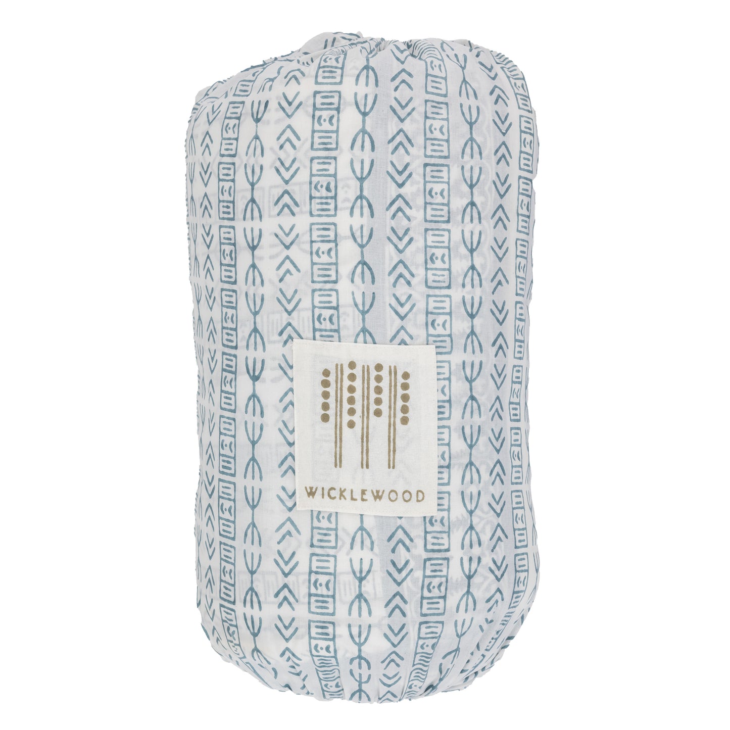 King/Double Tapa Kahala Quilt Blue Green