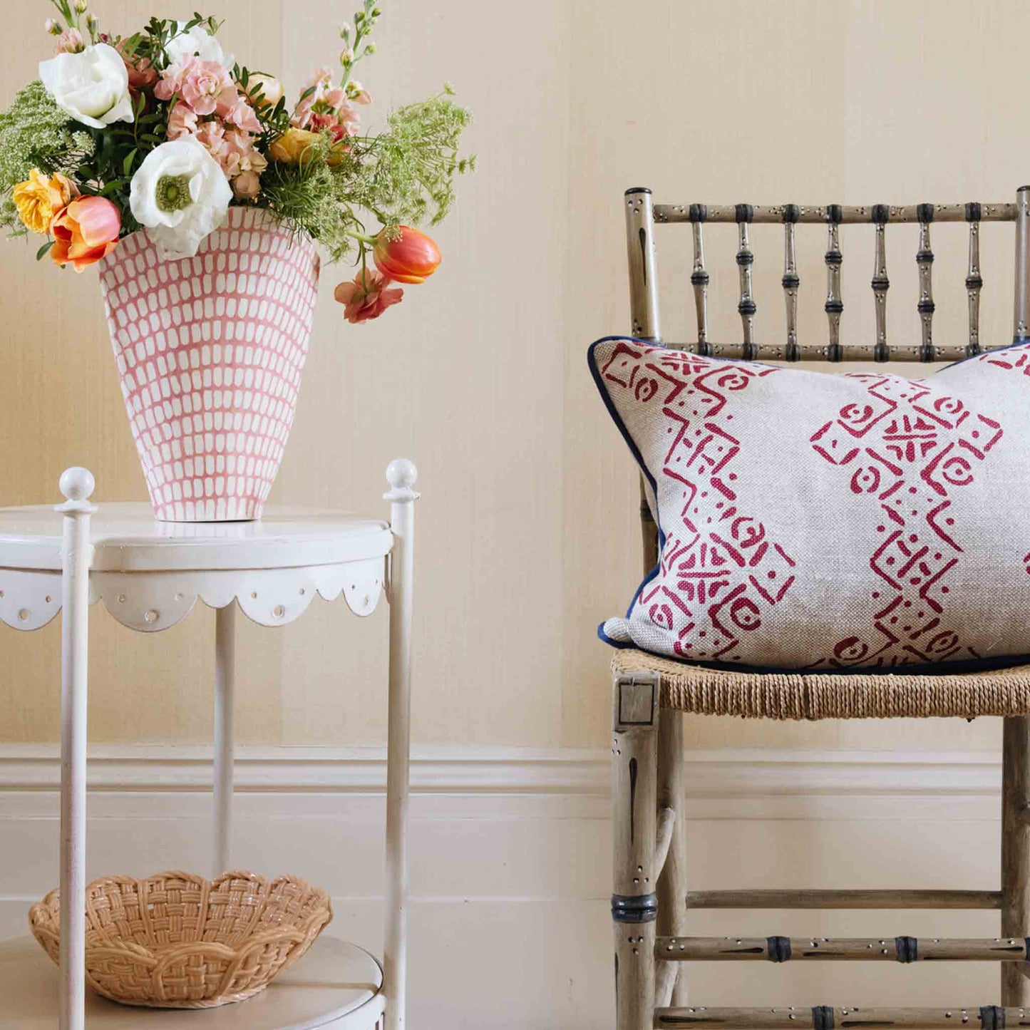 Dash Fan Vase Pink - PRE ORDER