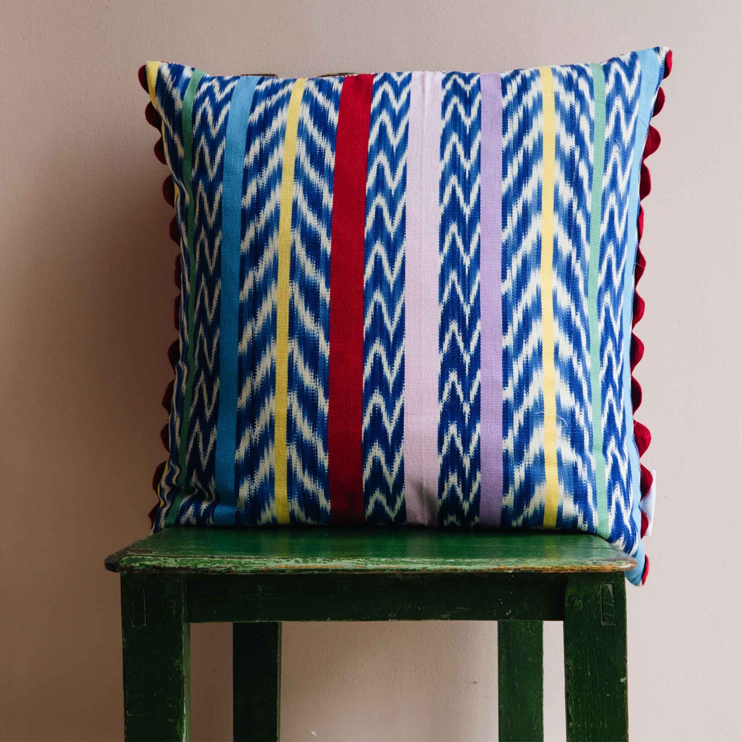 gloria oversized square blue multicoloured