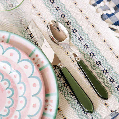 wicklewood green cutlery