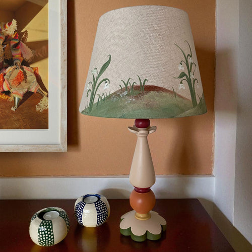 Natasha Hulse Small Lamp Base Natural Terracotta