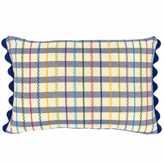 Ginny Oblong Cushion Blue