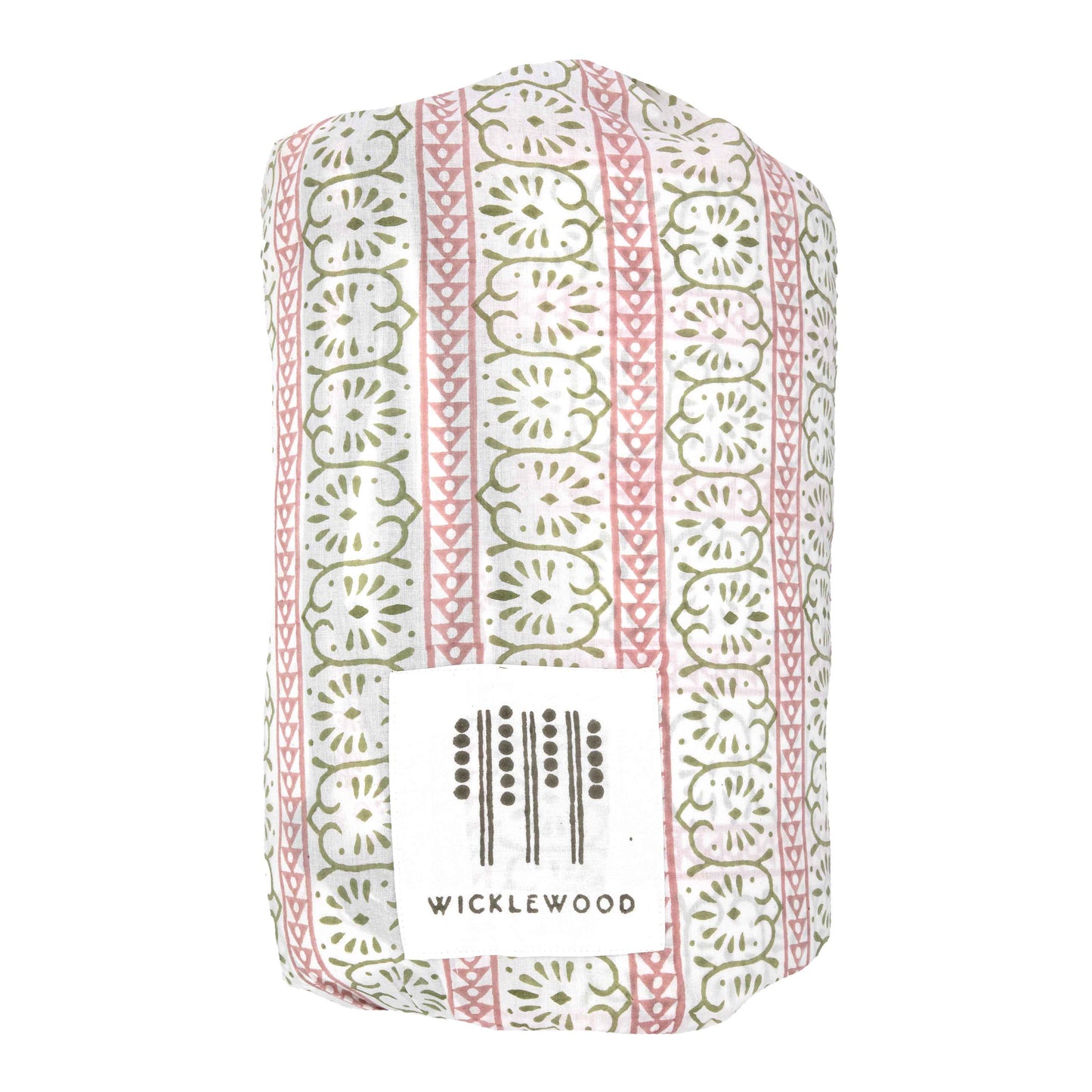 Double/King Azalea Quilt Pink Green reversible quilt wicklewood