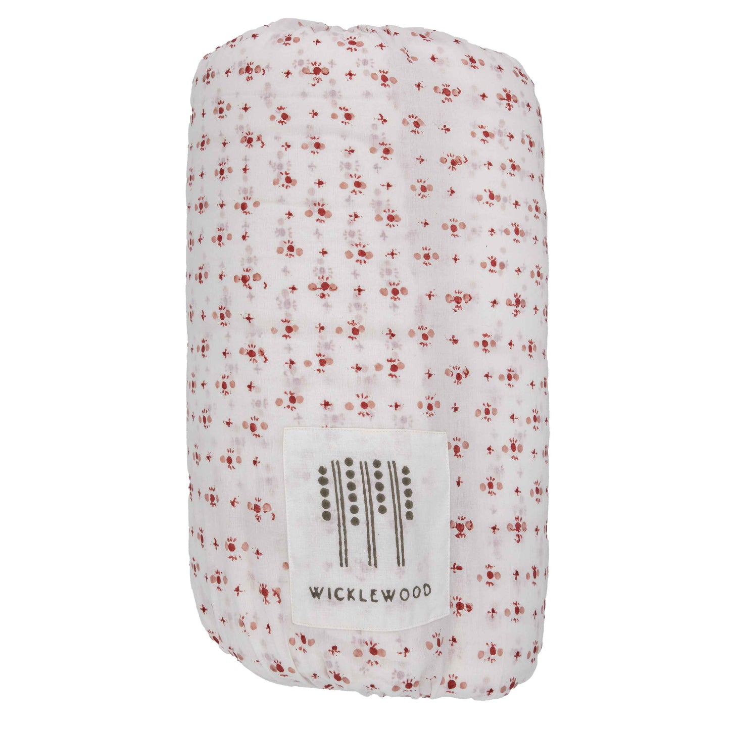 Double/King Clavel reversible Quilt Pink Red