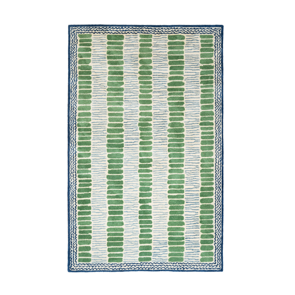 Saltaire Rug Blue Green
