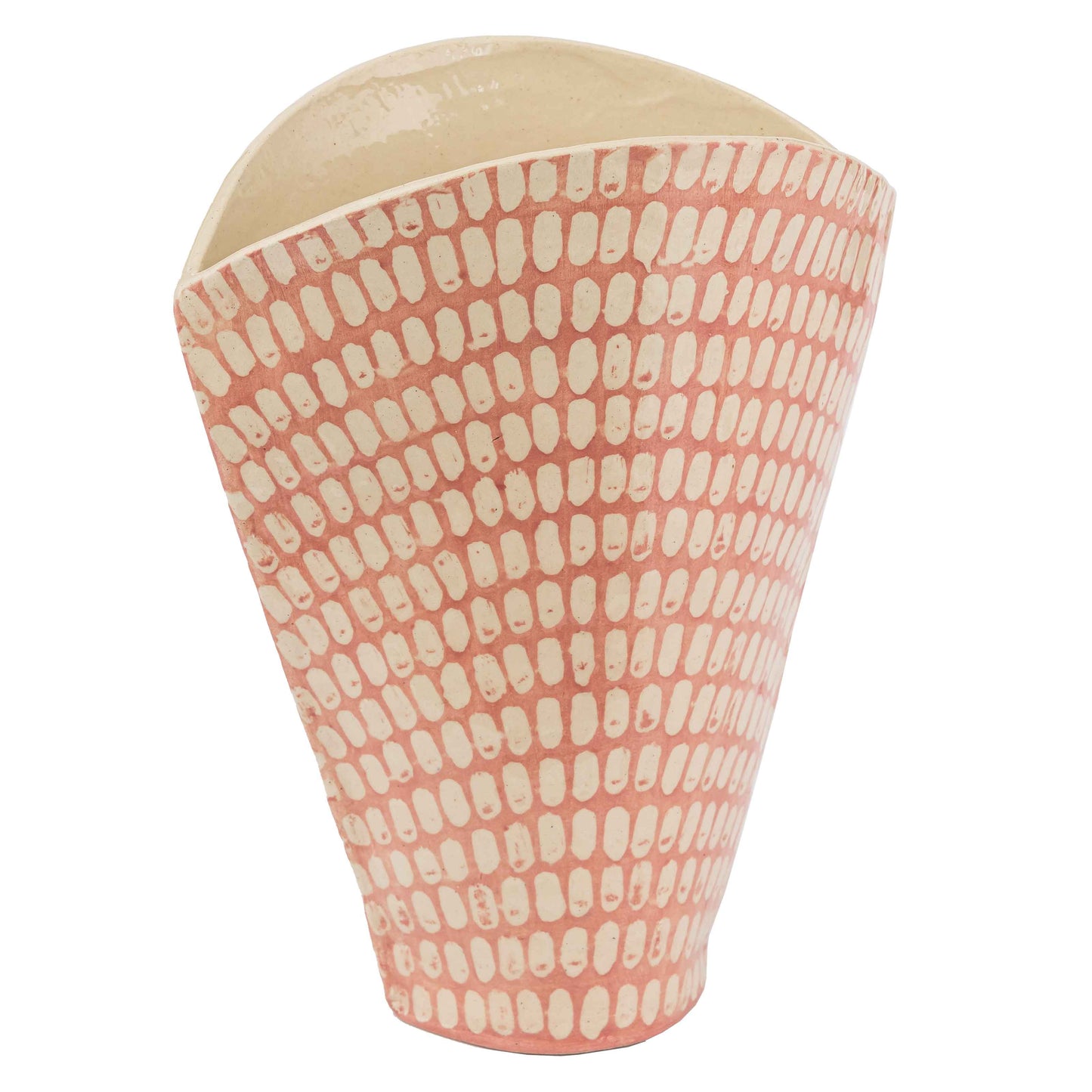 Dash Fan Vase Pink - PRE ORDER