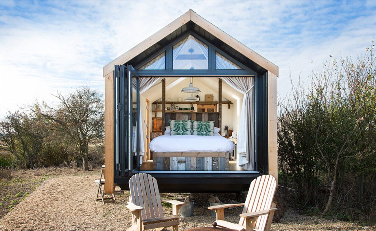 Elmley is the only UK reserve where you can stay (and it less than a two-hour drive from London!).  Gaze over the remote marshland under wonderful skies and reconnect with yourself and the wild from one its three cosy huts.