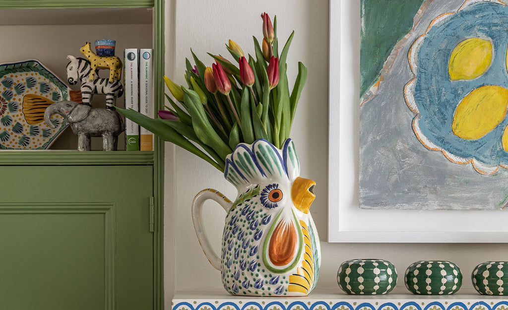 Wicklewood's gift guide. Filled with colourful pieces for your home that will transform rooms instantly. 