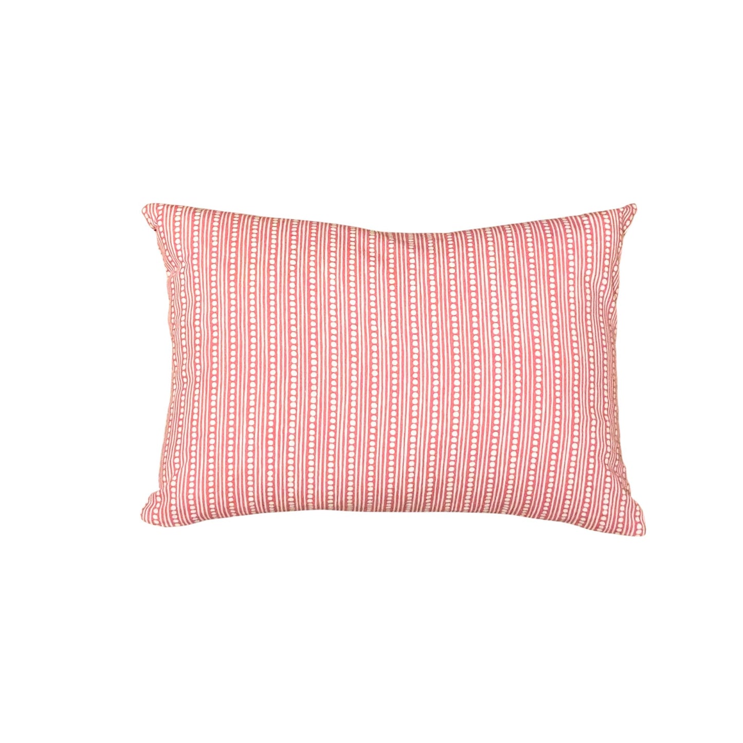 Palopo Pink Multi Small Oblong Cushion - Pink Back