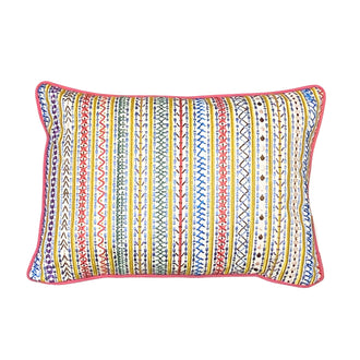 Capri Oblong Cushion Dark Yellow