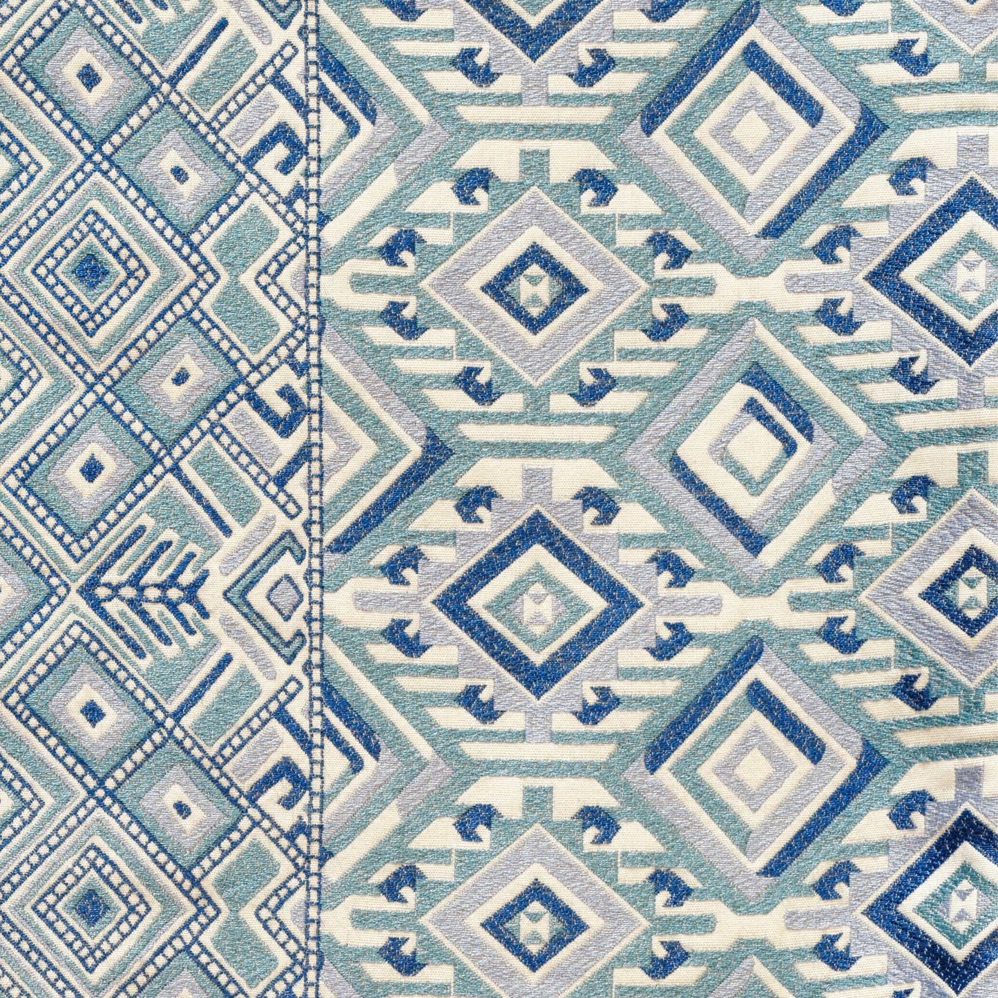 Wicklewood Original Nahuala Blue Fabric - 1m.