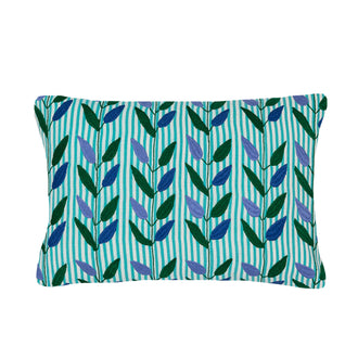 Zinacantán Cushion Aqua Blue