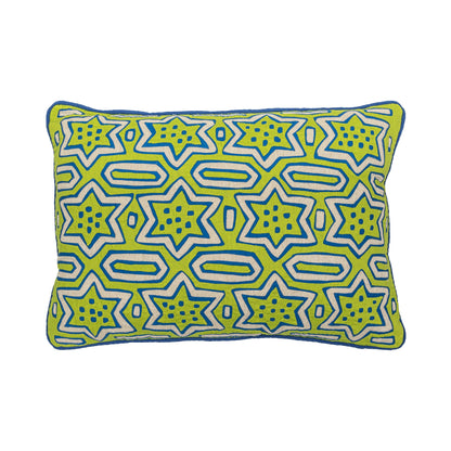 Niksua Oblong Cushion Green - Imperfect