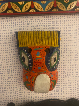Guatemalan Wooden Mask Big