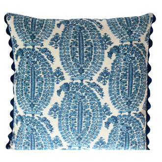 Anoushka Blue Oversized Square Cushion