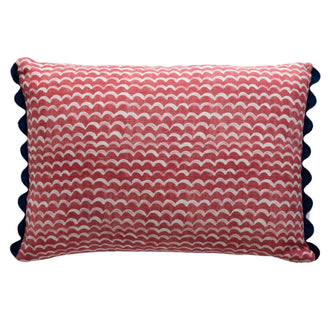 Camden Oblong Cushion Red