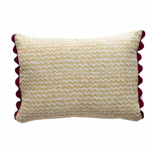 Camden Oblong Cushion Yellow