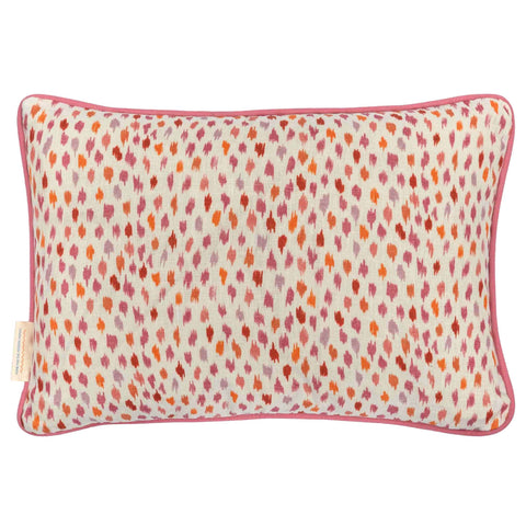 Baby Colebrook/Cara Pink Orange Oblong Cushion