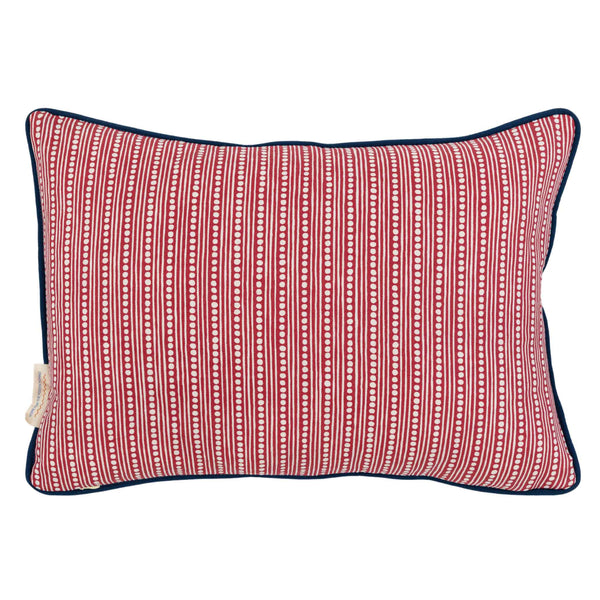 Raya Pink Red Oblong Cushion