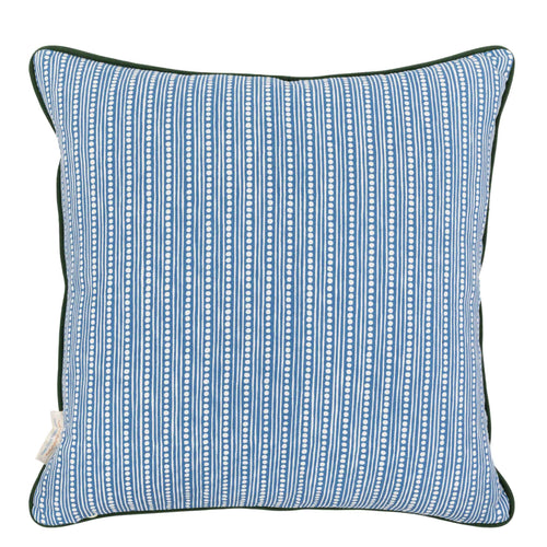 Raya Square Cushion Green Blue Pink