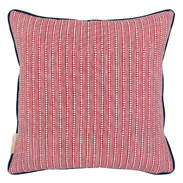 Raya Pink Red Square Cushion