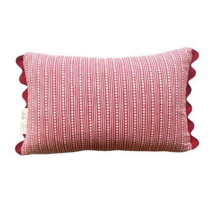 Guatemalan Flower Cushion Orange Pink