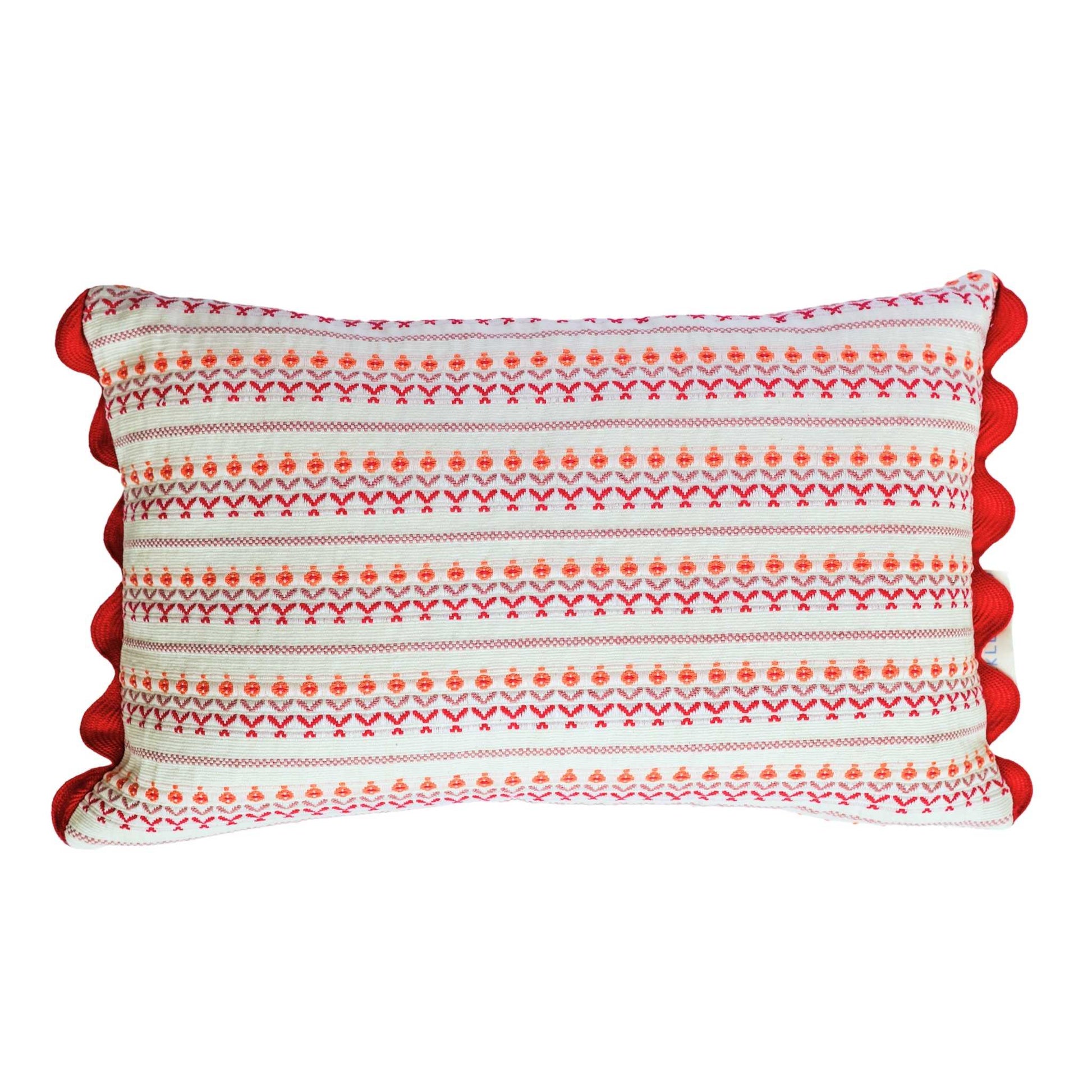 guatemalan embroidered cushion 