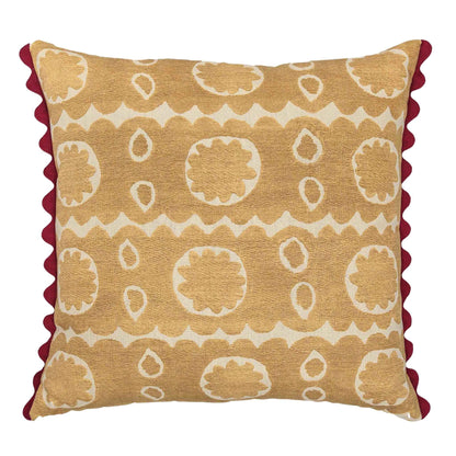 Osborne Oversized Square Cushion Gold