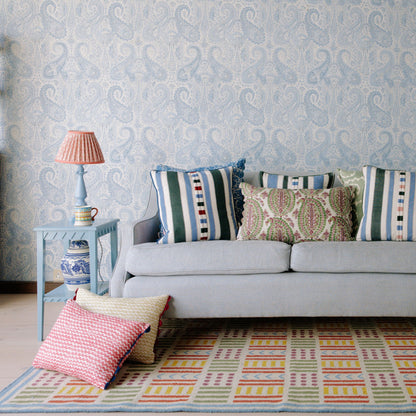 Camden Oblong Cushion Red
