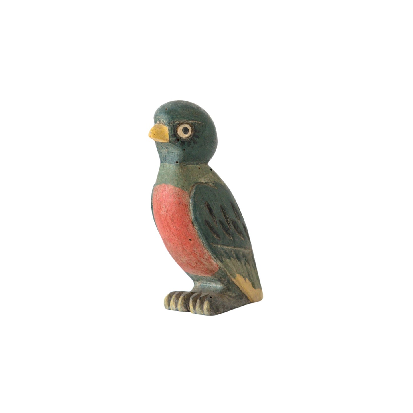 Guatemalan Decorative Wooden Bird