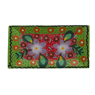 Hand Painted Wooden Decorative Plate