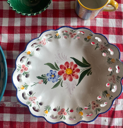 Floral Serving Bowl