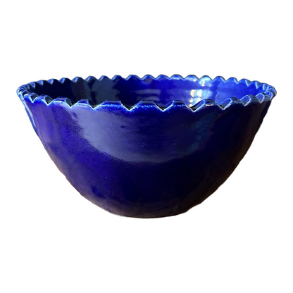 Blue Moroccan Bowl Large