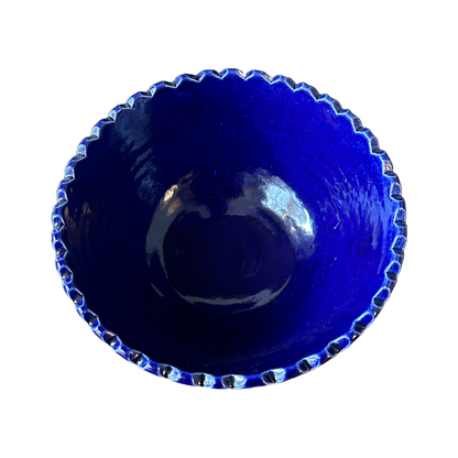 Blue Moroccan Bowl Large