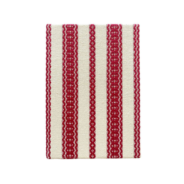 A5 Fabric Bound Notebook Payson Red