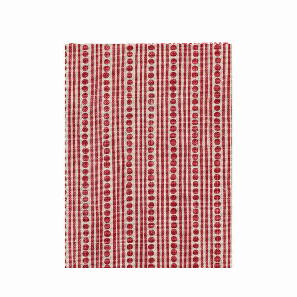 A5 Fabric Bound Notebook Wicklewood Rustic Red