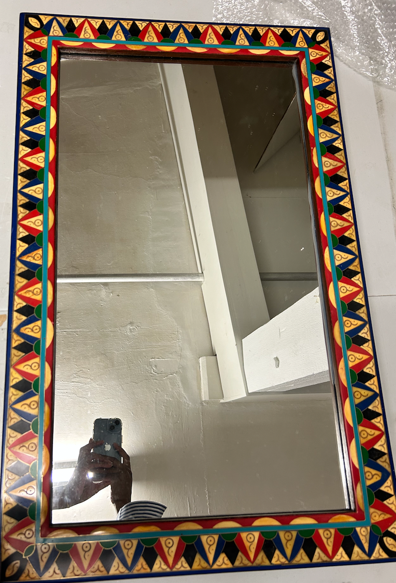Large Rectangular Moroccan Mirror