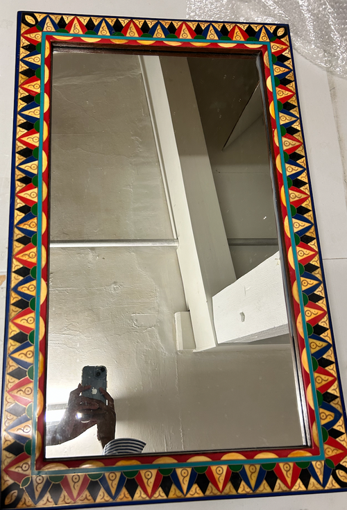 Large Rectangular Moroccan Mirror