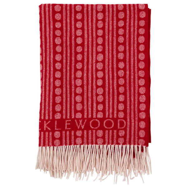 wicklewood merino wool and cashmere throw