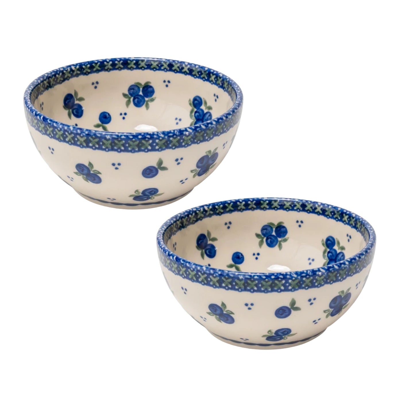 blueberry bowl  polish ceramics