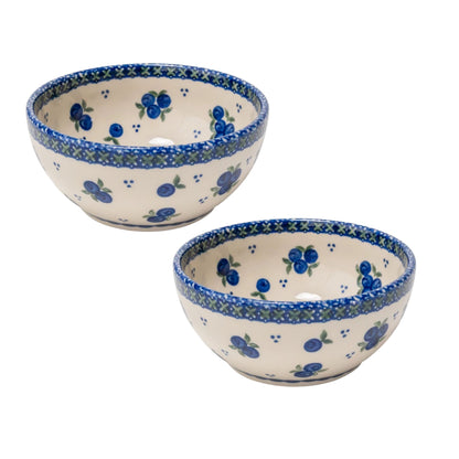 blueberry bowl  polish ceramics