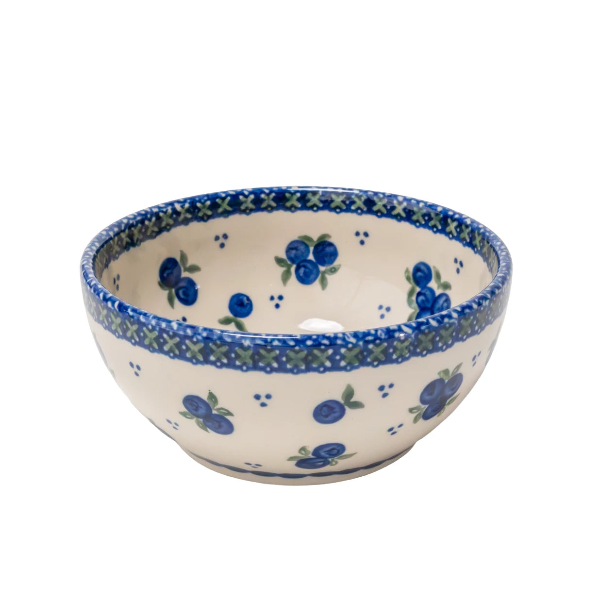 blueberry bowl  polish ceramics