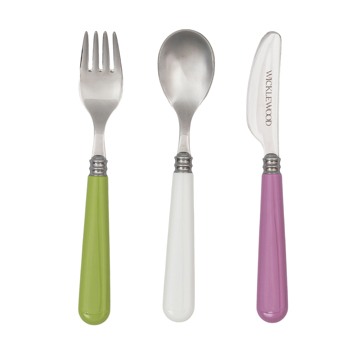 Children's 3 Piece Cutlery Set Multicoloured