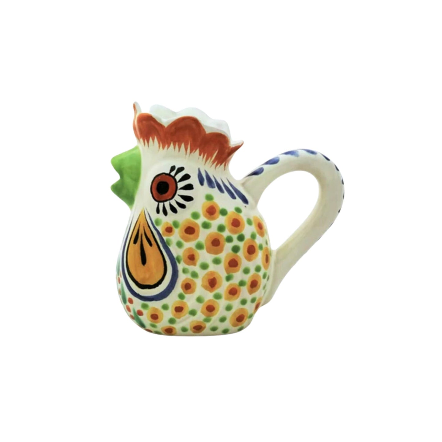 Rooster Creamer Orange Multi