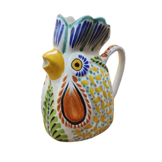 Rooster Water Pitcher Orange Multi