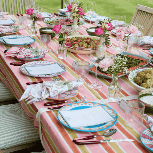 Stripe Tablecloth Multicoloured