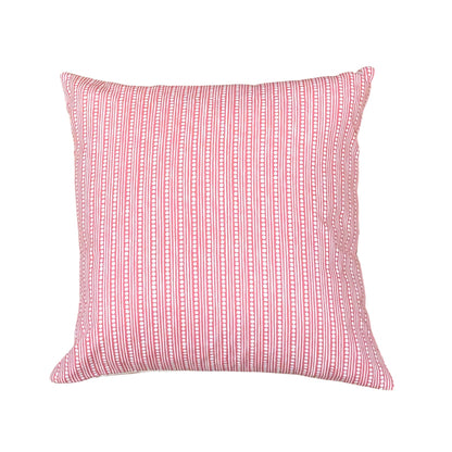 Palopo Pink Multi Square Cushion - Pink Back
